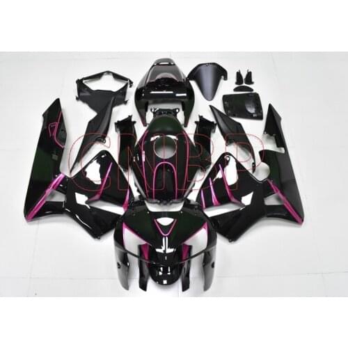 Fairing Kits CBR 600 RR 2005 - 2006 Black purple Fairing CBR600 RR 2006 Plastic Fairings CBR 600 RR 2006 no paint