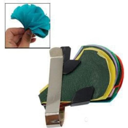 9 Spring Paper Flowers From Fingertips Magic Tricks Empty Hand Appearing Flower Magia Stage Illusion Accessories Props Comedy