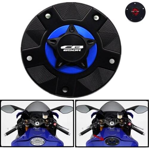 Motorcycle CNC Aluminum Gas Fuel Tank Cap Cover For Honda CB650R cb650r Logo 2019-2020 Fuel Tank Cap Accessories High Quality
