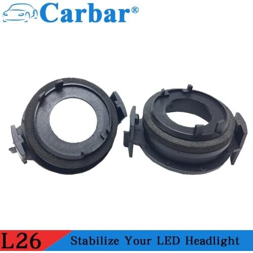 E46 Car Accessories LED Headlight Adapter H7 Car LED Adapter Base For BMW E46 3 Series 325i 325ci 330i 330ci Low Beam