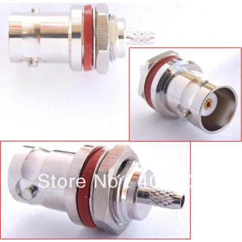 BNC female connector FOR crimp cable LMR-100 RG174 RG316