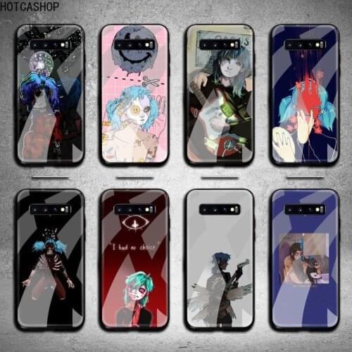 Sally Face Game Phone Case Tempered Glass For Samsung S20 Plus S7 S8 S9 S10 Note 8 9 10 Plus