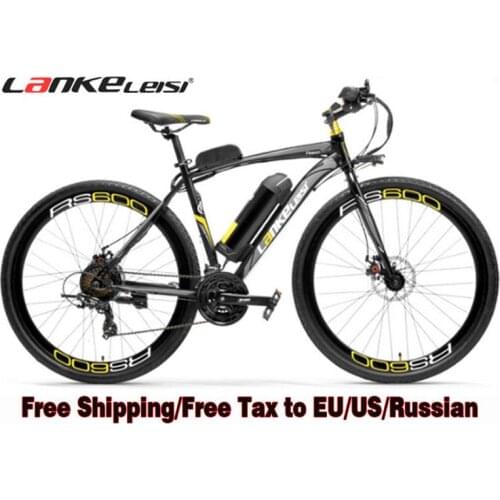 700C Road Electric Bike RS600 Super Power 36V 10Ah/15Ah LG Battery E Bike Bicycle Both Disc Brake Aluminum Alloy Frame