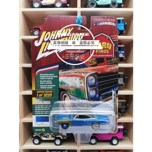 Johnny Lightning 1:64 Dodge Coronet Super Bee Diecast Collection of Die-casting Simulation Alloy Model Children Toys