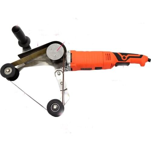 720W Electric tube pipe Belt Sander polisher, electric belt tube Polishing Sanding sharping Machine