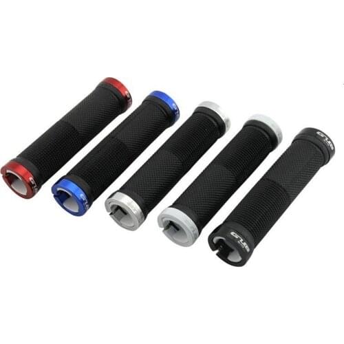 GUB Cycling Lockable Handle Grip For Bicycle MTB Road Bike Handlebar Bicycle Grip Bike Aluminum Alloy + Rubber 7 Colors GUB 113