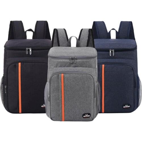 Insulated Cooler Backpack Waterproof Thickened Cooler Bag Picnic Cooler Backpack Refrigerator Bag For Beach Hiking