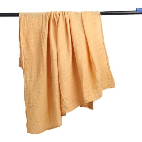 J60B 120x120cm Bamboo Blanket Swaddle Blankets Baby Muslin Swaddle Solid Plain Color Cotton Baby Blanket Newborn Infant