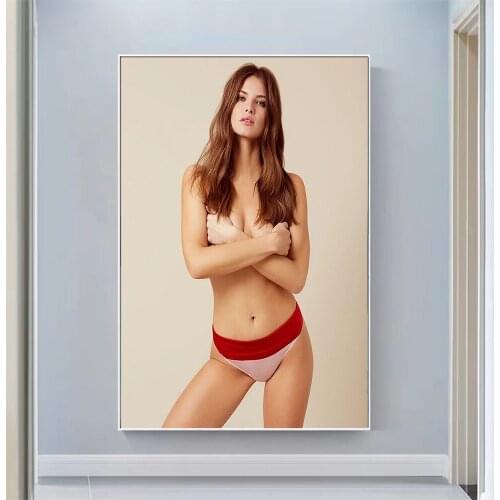 Silk Cloth Wall Poster Georgina Howard Art Home Decoration Gift