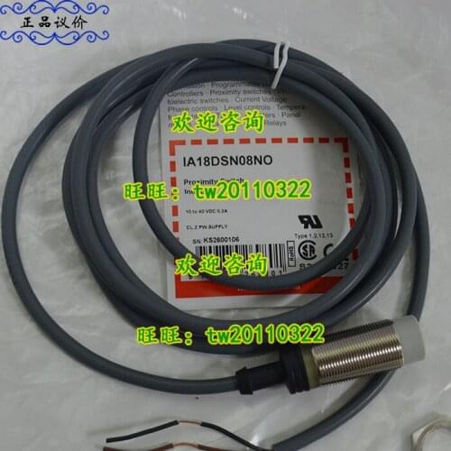 1PCS Carlo Gavazzi New Original Genuine Proximity Sensors IA18DSN08NO