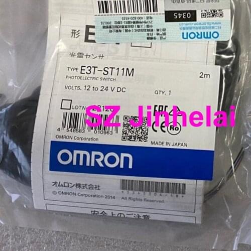 OMRON E3T-ST11M Authentic Original Photoelectric Switch 2M 12-24VDC