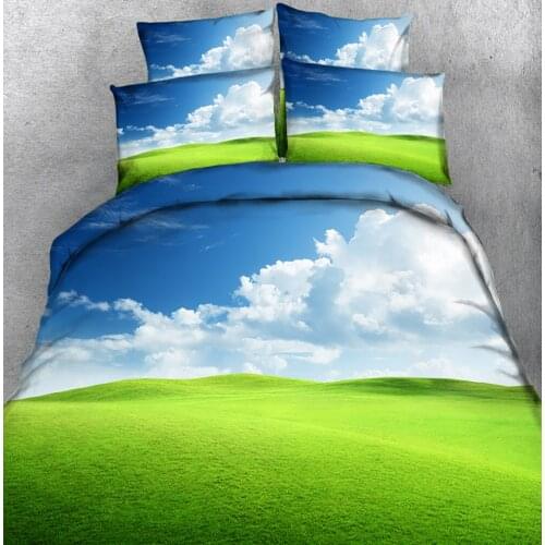 Bed sheet Duvet Cover Pillowcase bed cover 3D printed polyester bedding set queen king size California king Double Bed set