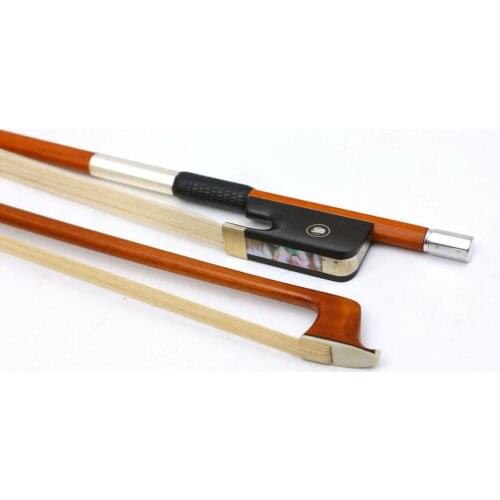 Advanced pernambuco viola bow well balanced