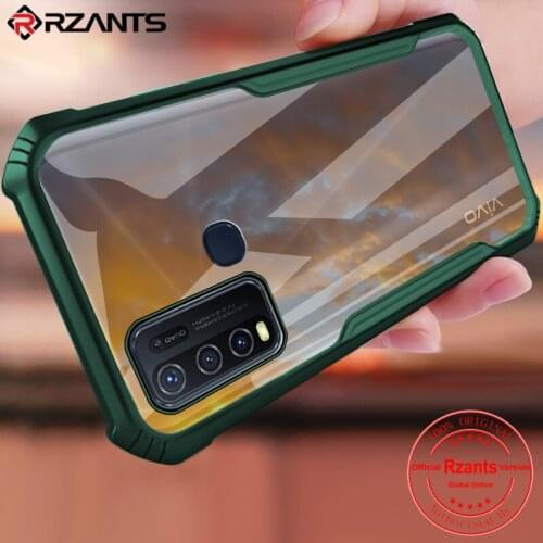 Rzants For Vivo Y50 Y30 VIVO Y51 Y20 Case Hard [Blade] Shockproof Slim Crystal Clear Cover funda Casing