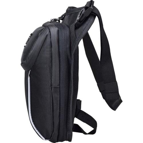 Drop Leg Bag for Men Women, Motorcycle Bike Cycling Riding Travel Outdoor Sports Waist Fanny Pack Bags, Black