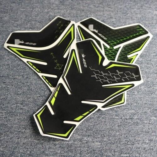 Ninja Z400 For Kawasaki Ninja Z400 Motorcycle 3D Reflective Fuel Tank Sticker Cover Pad Motorcycle Decorative Decal