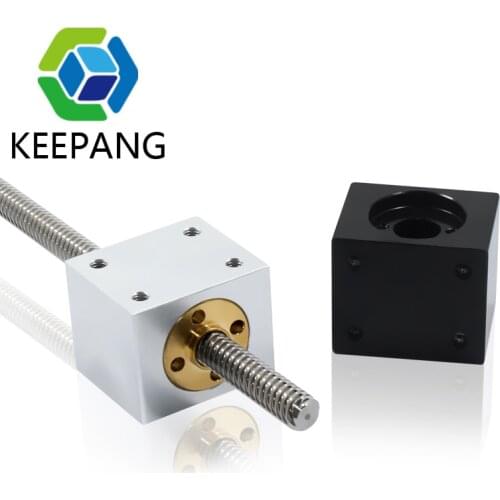 T8 Lead Screw Nut Housing Bracket Converter T8 Anti-backlash Lead Screw Nut 3D Printer Parts For Ender3 CR-10 / Tornado/clone