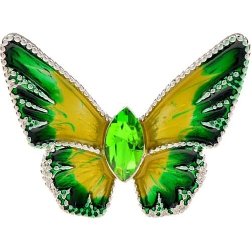 CINDY XIANG Fashion Multi-color Enamel Butterfly Brooches for Women Dress Coat Pins Cute Small Insect Alloy Metal Brooch Kids