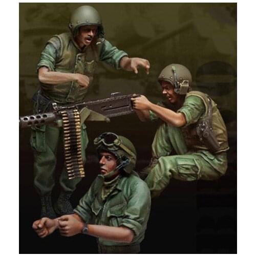 1/35 Resin Model Building Kit Figure American tanker