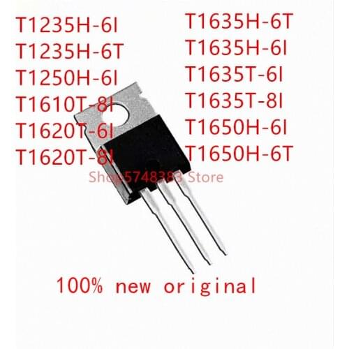 10PCS T1235H-6I T1235H-6T T1250H-6I T1610T-8I T1620T-6I T1620T-8I T1635H-6T T1635H-6I T1635T-6I T1635T-8I T1650H-6I T1650H-6T