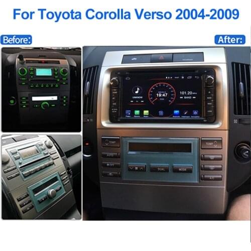 7 Inch Car Radio Multimedia Video Player For Toyota Corolla Verso 2004 2005 Car GPS Verso 2006 2009 Audio Head Unit Navigation