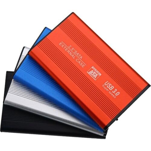 Aluminum 2.5 Inch SATA III to USB 3.0 5Gbps External HDD Enclosure Hard Drive Case SSD Box Support Hot Plug For Windows Mac