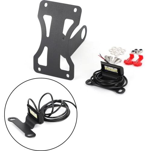 Areyourshop fit for SUZUKI HAYABUSA GSX-R 600 750 1000 GSF 1250 License Plate Holder Frame Bracket Motorcycle Accessories