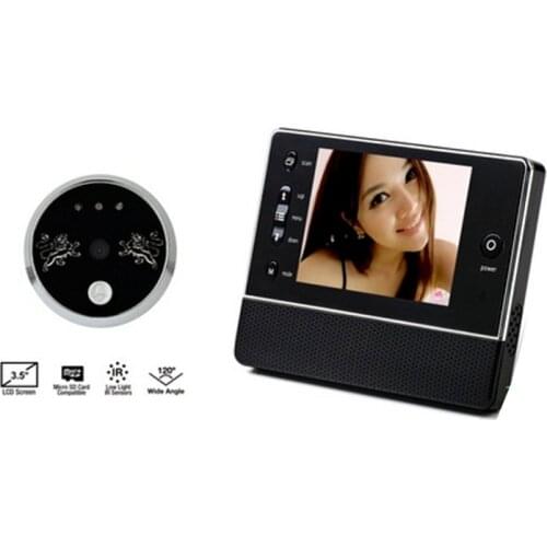 3.5" High Definition Digital Peephole Viewer IR hight vision Door Viewers Camera IR LED Night Vision video doorbell intercom