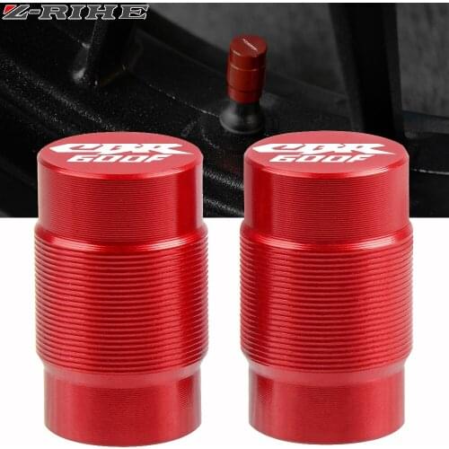 Motorcycle Aluminum Accessorie Wheel Tire Valve Stem Caps CNC Airtight Covers For Honda CBR600F CBR 600 F 1991-2007 2006 2005