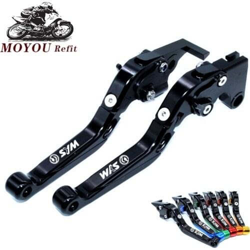 For SYM GTS300I JOYMAX Z300 Z250 Motorcycle Accessories CNC Folding Extendable Brake Clutch Lever