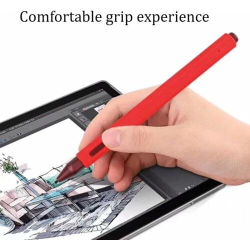 Surface Pro Capacitive Laptop Stylus Holder For Microsoft Touch Screen Pencil Write Pen Silica Gel Case Stylet Tactile Stylo