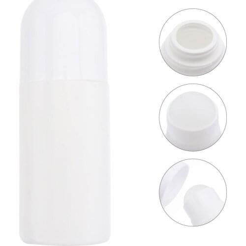 10pcs 50ML Roller Bottles for Essential Oils Empty Refillable Roll on Bottles Reusable Leak-Proof DIY Deodorant Containe