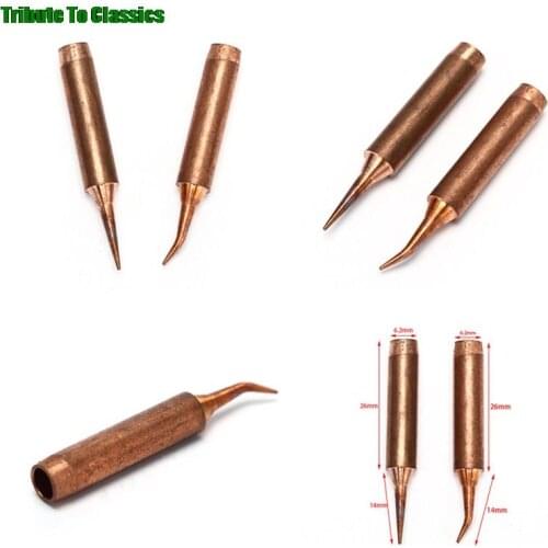 1pcs Original 900M-T-I 900M-T-IS Oxygen-free Copper Soldering Iron Tip For Solder Station Tools Iron Tips New