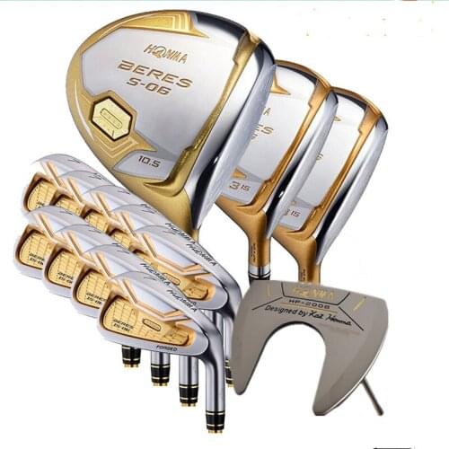 New Golf Club HONMA S-06 4 Star Golf Complete Clubs Driver+Fairway Wood+Irons+Putter/14pcs ( No Bag) Graphite Shaft R/S Flex