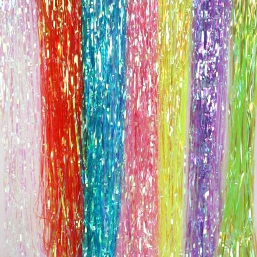 1Mx2M 1Mx3M Holiday Party Decoration Candy Color Rain Curtain Photo Background Wall Layout Wedding Decoration Wholesale