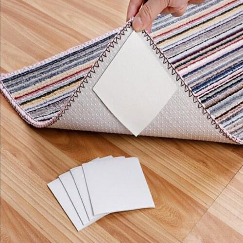 24 Pcs Carpet Non Slip Self-adhesive Carpet Bath Mat Sticker Flooring Sticker Mat Pad for Bathroom Accessories Anti Slip Sticker