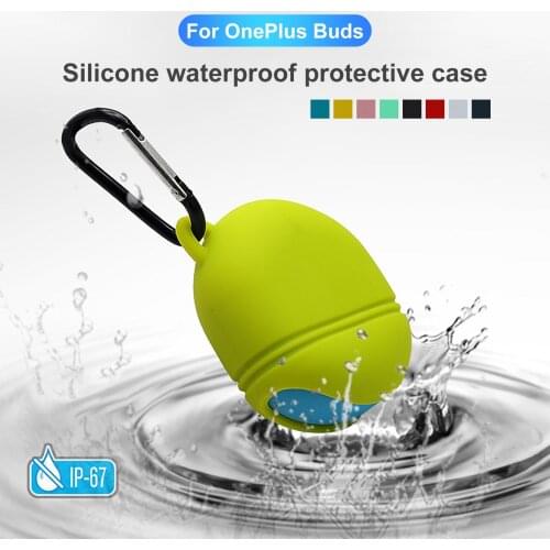 Silicone Case for OnePlus Buds TWS Wireless Bluetooth Headset Shockproof Soft Protective Cover on OnePlus Buds Case