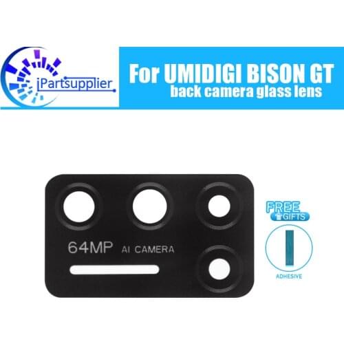 UMIDIGI BISON GT Back Camera Lens Glass 100% Original New Rear Camera Lens Glass Replacement Accessories For UMIDIGI BISON GT