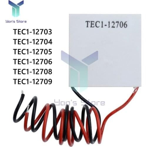 TEC1-12703 12704 12705 12706 12708 12709 Refrigeration Plate Equipment Heat Sink Thermoelectric Cooler Peltier Elemente Module