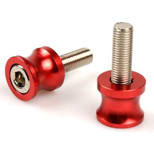 For universal Motorcycle Accessories Aluminum Swingarm Spools Slider Stand Screws For Aprilia BMW Buell Ducati hyosung honda kaw