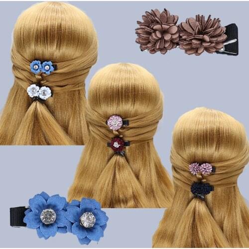 CYHGM korean hair clips for girls hairpins headwear spinki do wlosow Barrettes flowers womens Hair Accessories D09-4