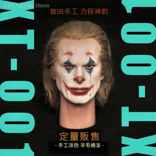 1:6 T001 The JOKER Male Head Sculpt F 12" Male HT Figure Body in stock
