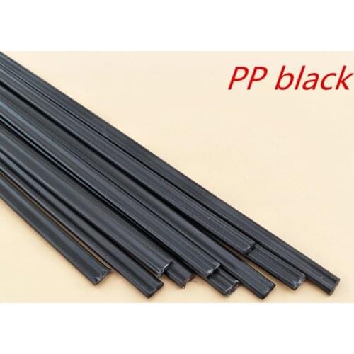 100pcs Black Welding Rod PP Welding Rod For Nozzle Bumper Cars Repair Welding Tool