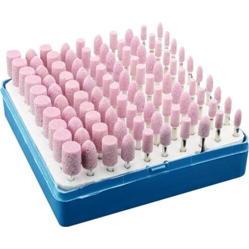 100pcs/set Grinding Stone Wheel Dremel Accessories Rotary Tool Kit For Polishing Machine Sharpening Stone Grinding Head Bits