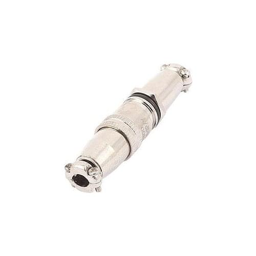 AC 125V 3A 3 Terminal Male Female Cable Aviation Connector Joint XS8-3