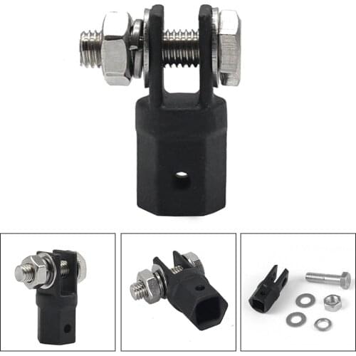 Scissor Jack Adaptor for Use with 1/2 Inch Drive/Impact Drills/Ratchet Wrench Tools Chrome Vanadium Steel Labor Saving Hand Tool