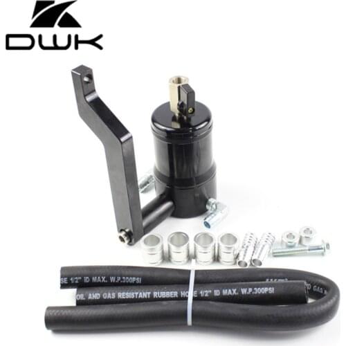 Aluminum Billet Oil Catch Can For Dodge Ram 5.7 05-08