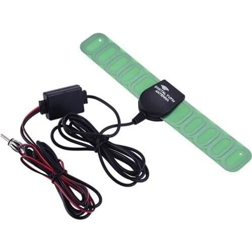 Auto Aerial Radio Antenna Automobile Antena TV Car Signal Reception Amplifier Car Digital Automobile Tv Fm Antenna