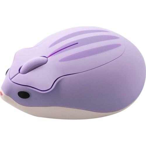 2.4G Wireless Optical Mouse Cute Hamster Cartoon Computer Mice Ergonomic Mini 3D