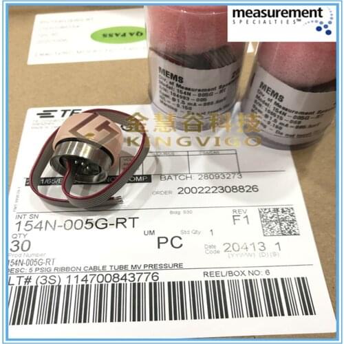 154N-005G-R MEAS SENSOR 5PSI（34.47kPa） - 0mV ~ 100mV